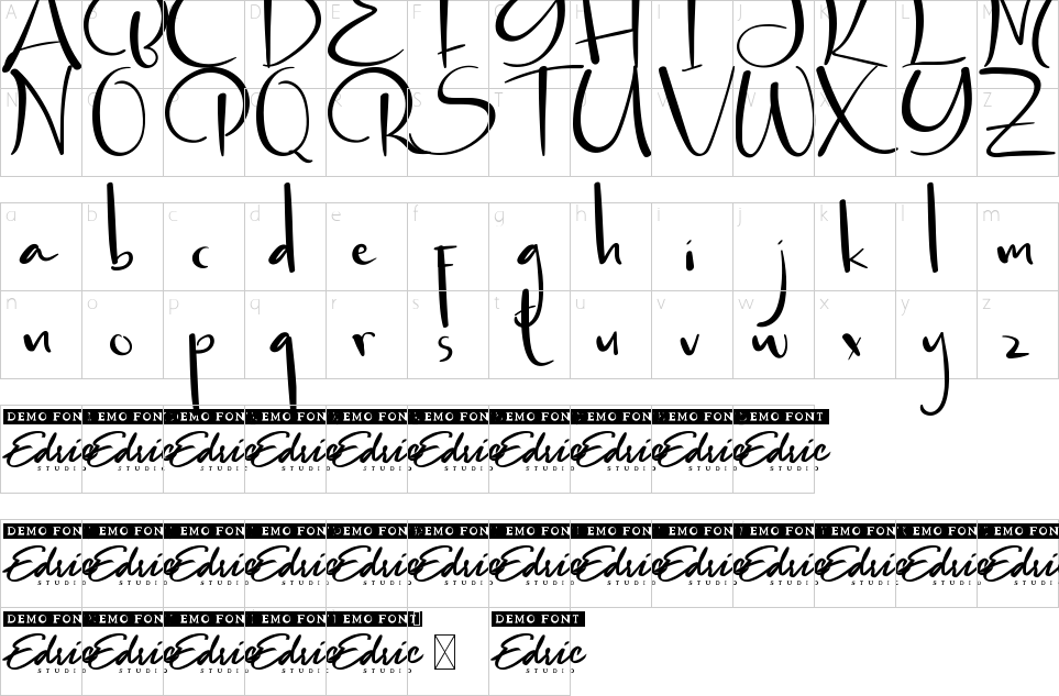 character map