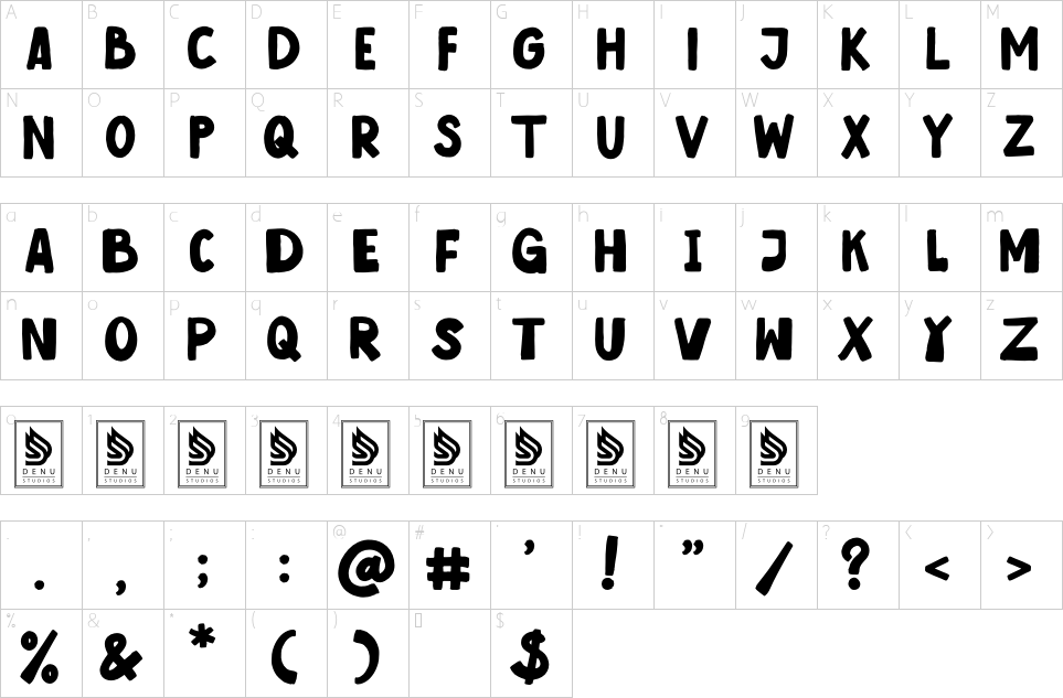 character map