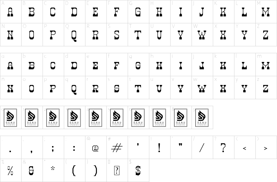 character map