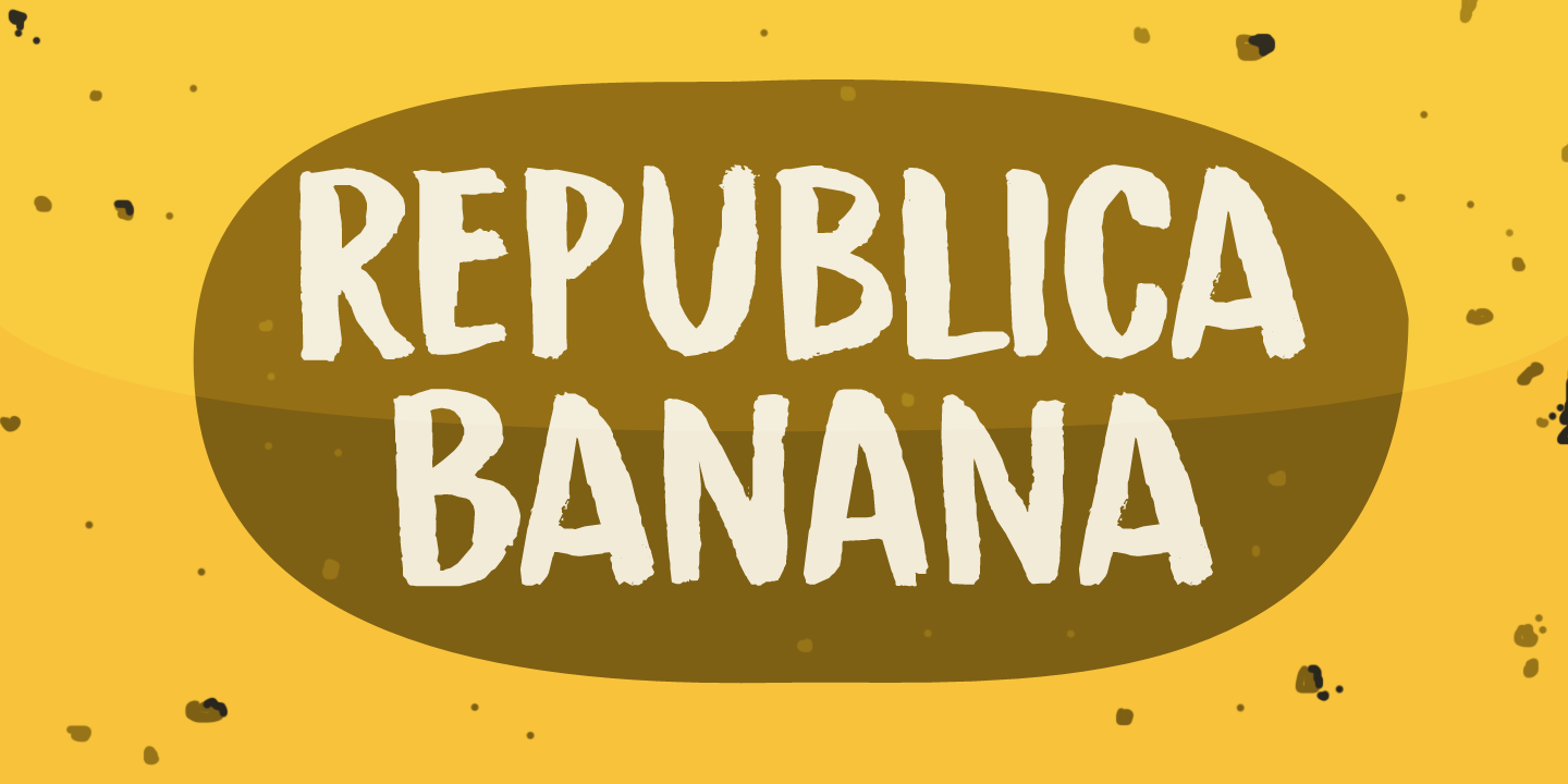 Republica Banana Font - 1001 Free Fonts